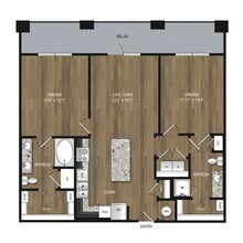 2x2 1106 sq ft 4302 floor plan